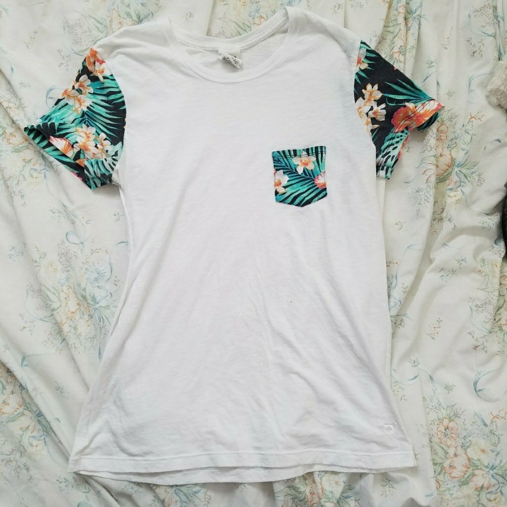 PINK Hawaiian T-shirt